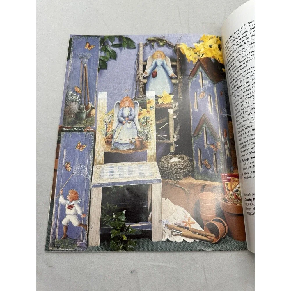 Angel Twigs Book 1 Decorative Painting Book Helan Barrick Instructions Pattern